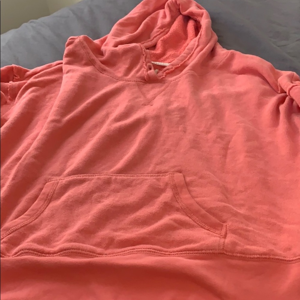 Aerie Coral Sweatshirt size L